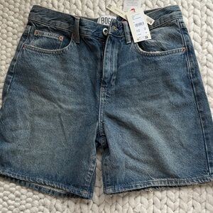 BDG Washed Blue Denim Jean Shorts